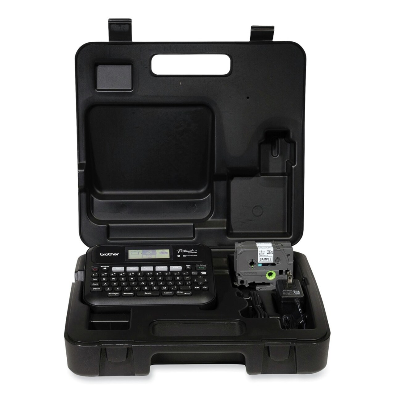 Brother P-Touch P-Touch 7.4 in. x 7 in. x 2.8 in. 30 mm/s Print Speed Business Expert Connected Label Maker with 2 Roll Sample Tape